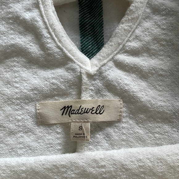 Madewell Jacquard Peekaboo Back Top - Picture 3 of 5